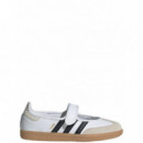 ADIDAS ORIGINALS - SAMBA JANE W - FTWWHT ALUMIN CBLACK - JR1402/FTWWHT ALUMIN CBLACK
