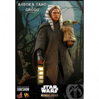Figura Ahsoka Tano & Grogu Star Wars The Mandalorian 1/6  HOT TOYS