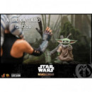 Figura Ahsoka Tano & Grogu Star Wars The Mandalorian 1/6  HOT TOYS