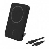 Powerbank 5.000MAH BELKIN QI2 15W Magsafe con Soporte Negro (BPD006BTBK)