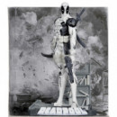 Estatua Deadpool Marvel The New Mutants Gold Level Collection 1/10 25 Cm  MC FARLANE TOYS