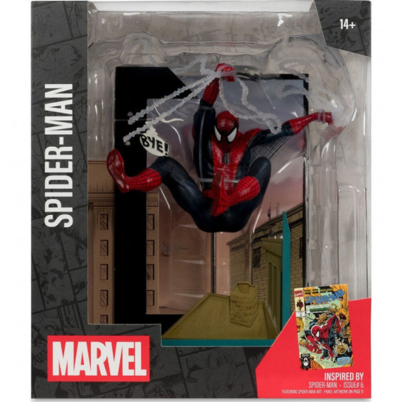 Estatua Spiderman Marvel Collection 1/10 18CM  MC FARLANE TOYS