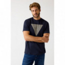 Camiseta GUESS Logo Frontalnavi