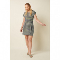 Vestidos Vestido KING LOUIE Aria Tunic Beebop Stripe Black