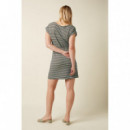 Vestidos Vestido KING LOUIE Aria Tunic Beebop Stripe Black