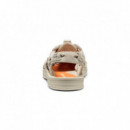 Calzado Sandalias KEEN Uneek All Gender Leather Henrik Vibskov Sneaker Tangerine Cream