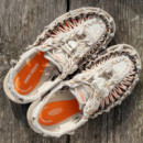 Calzado Sandalias KEEN Uneek All Gender Leather Henrik Vibskov Sneaker Tangerine Cream