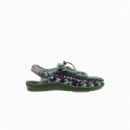 Calzado Sandalias KEEN Uneek All Gender Leather Henrik Vibskov Sneaker Green Spring