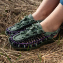 Calzado Sandalias KEEN Uneek All Gender Leather Henrik Vibskov Sneaker Green Spring