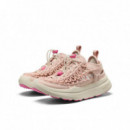 Calzado Sandalias KEEN Uneek W Sneaker Wk Cameo Rose Pink Flambe