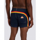 Bañadores Bañador SUNDEK M504BDTA100 Vintage Dark Navy