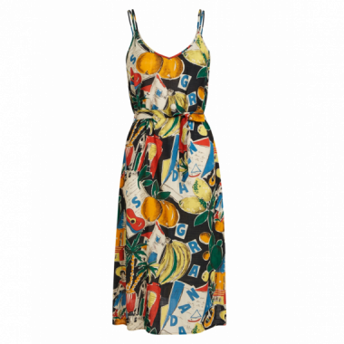 Vestidos Vestido KING LOUIE Nadya Tropez Black