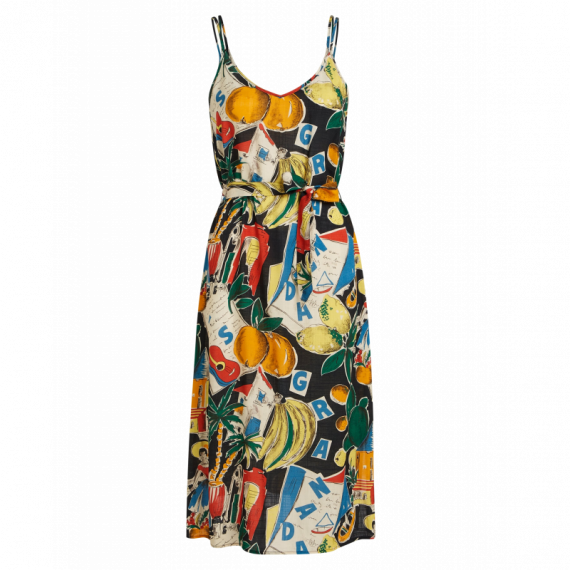 Vestidos Vestido KING LOUIE Nadya Tropez Black