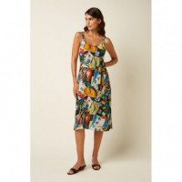 Vestidos Vestido KING LOUIE Nadya Tropez Black