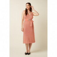 Vestidos Vestido KING LOUIE Brigitta Chopito Stripe Summer Fig