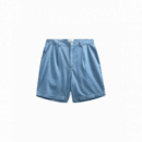 Bermudas Shorts ANERKJENDT Akjan Chambray Medium Blue Denim