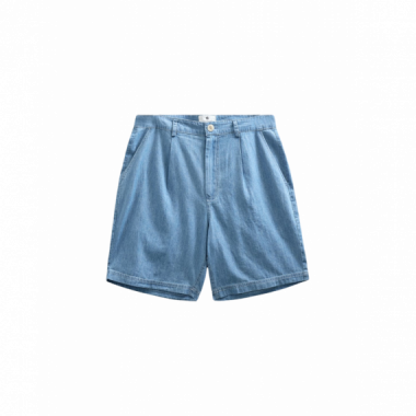 Bermudas Shorts ANERKJENDT Akjan Chambray Medium Blue Denim