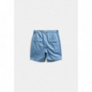 Bermudas Shorts ANERKJENDT Akjan Chambray Medium Blue Denim
