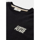 Camisetas Hombre Camiseta ANERKJENDT Akvillads Coffeeplease Caviar