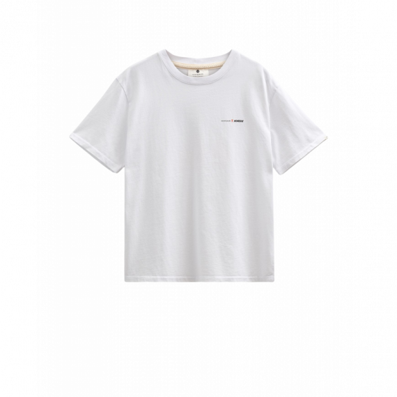 Camisetas Hombre Camiseta ANERKJENDT Akvillads Timeless Bright White