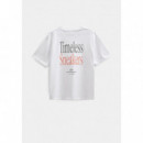 Camisetas Hombre Camiseta ANERKJENDT Akvillads Timeless Bright White