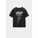 Camisetas Hombre Camiseta ANERKJENDT Akvillads Master Caviar