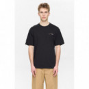 Camisetas Hombre Camiseta ANERKJENDT Akvillads Master Caviar