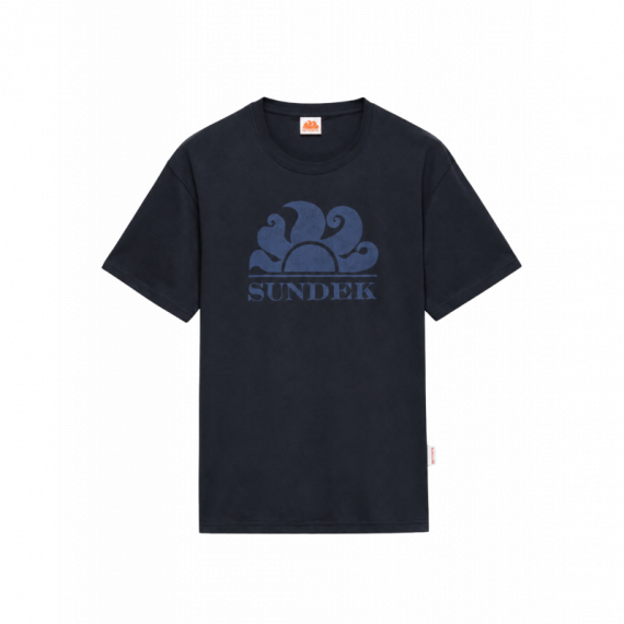 Camisetas Hombre Camiseta SUNDEK New Simeon Log Navy