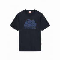 Camisetas Hombre Camiseta SUNDEK New Simeon Log Navy