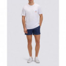 Camisetas Hombre Camiseta SUNDEK New Herbe White