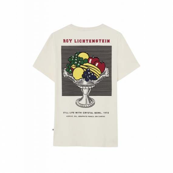 Camisetas Hombre Camiseta JIMMY LION Roy Lichtenstein Still Life With Crystal Bowl