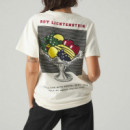 Camisetas Hombre Camiseta JIMMY LION Roy Lichtenstein Still Life With Crystal Bowl