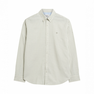 Camisas Camisa BEN SHERMAN Oxford Stripe Sage