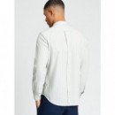 Camisas Camisa BEN SHERMAN Oxford Stripe Sage