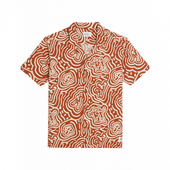 Camisas Camisa BEN SHERMAN Dancer Geo Cinnamon