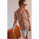 Camisas Camisa BEN SHERMAN Dancer Geo Cinnamon