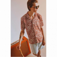 Camisas Camisa BEN SHERMAN Dancer Geo Cinnamon