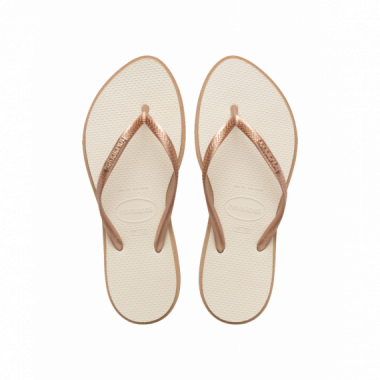 Calzado Sandalias HAVAIANAS Slim Point Rose Gold Beige