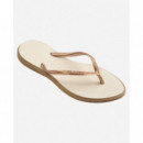 Calzado Sandalias HAVAIANAS Slim Point Rose Gold Beige