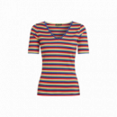 Camisas y Tops Top KING LOUIE Carice V Samui Stripe