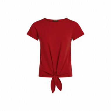 Camisas y Tops Camiseta KING LOUIE Tulum Knot Chili Red