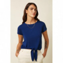 Camisas y Tops Camiseta KING LOUIE Tulum Knot Mazarine