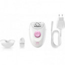Depiladora BRAUN Silk·épil 1 SE 1370 — Eléctrica con Accesorio - XM1370