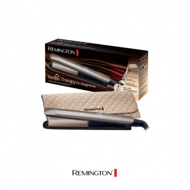 230 &deg;C &ndash; S8590 &ndash; Plancha de Pelo Keratin Protect &ndash; Remington - XPS8590