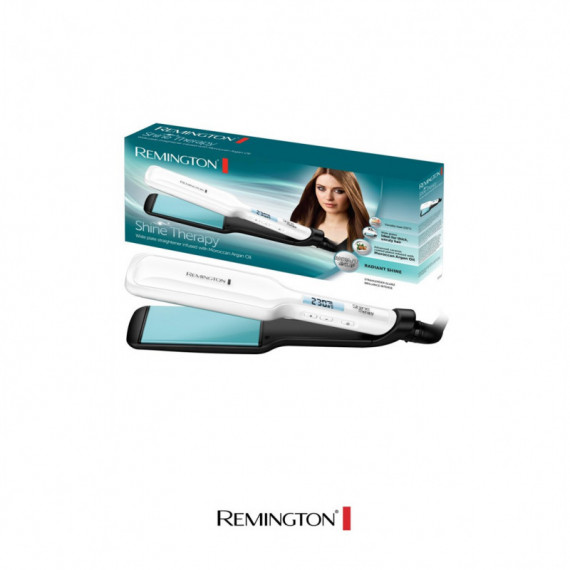 235 °C – S8550 – Plancha de Pelo Cerámica XL Shine Therapy – Remington - XPS8550