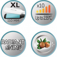 235 °C – S8550 – Plancha de Pelo Cerámica XL Shine Therapy – Remington - XPS8550