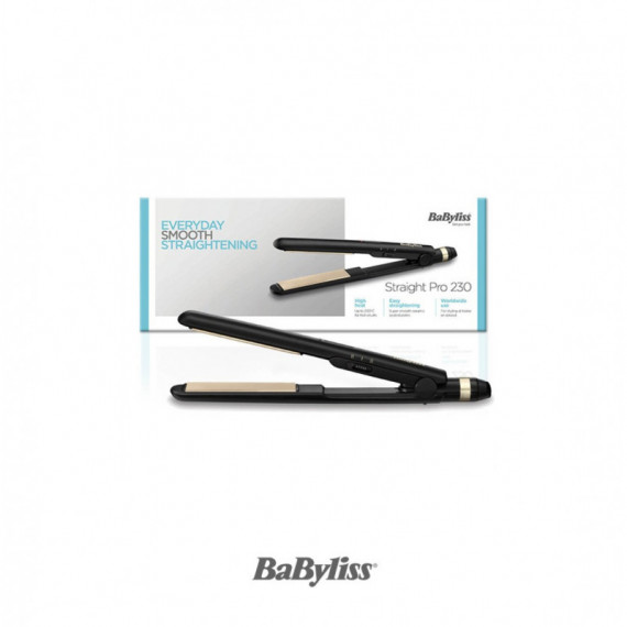 230 °C – 2089U – Plancha de Pelo Ceramic Straight 230 – BaByliss - XP2089