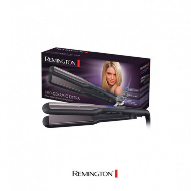 230&deg;C S5525 &ndash; Plancha de Pelo Pro-Ceramic Extra | Placas Anchas, Pantalla Digital y Cer&aacute;mica Avanzada Ultra &ndash; Remington