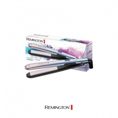 230&deg;C S5408 &ndash; Plancha de Pelo Mineral Glow con Revestimiento Cer&aacute;mico Avanzado | Remington