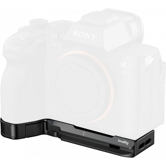 SMALLRIG Placa Base 6033 con Ranura Airtag Slot para Sony Alpha 7V / 7R V/ 7IV